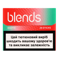 Виріб тютюновмісний для електричного нагрівання з фільтром Blends Exotic 20шт