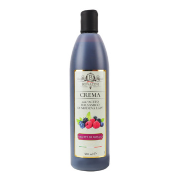 Соус з бальзамічним оцтом з Модени Frutti di Bosco Crema Bonacini п/пл 500мл