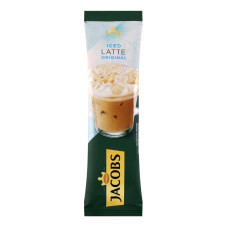 Напій кавовий розчинний Jacobs 3в1 Iced Latte Original м/у 21.5г