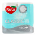 Папір туалетний 2-х шаровий 150 листів Classic Silver line Ruta 4шт