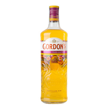 Напій алкогольний 0.7л 37.5% на основі джину Тропічна маракуя Gordon's пл