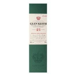 Віскі Glen Keith 21рік 43% 0.7л