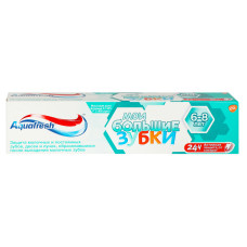 Зубная паста детская Мои большие зубки 6+ Aquafresh 50мл