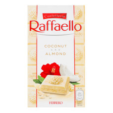 Шоколад 34% білий Coconut&Almond Raffaello к/у 90г