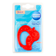 Прорізувач для зубів для дітей від 3міс №13/109 Soft Canpol Babies 1шт
