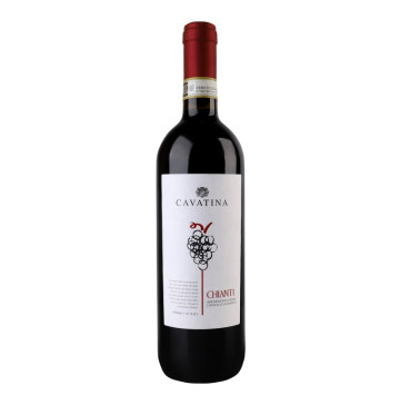 Вино 0.75л 12.5% червоне сухе Chianti Cavatina пл