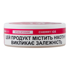 Подушечки нікотиновмісні безтютюнові Cherry Ice Класичний Velo 20х0.7г
