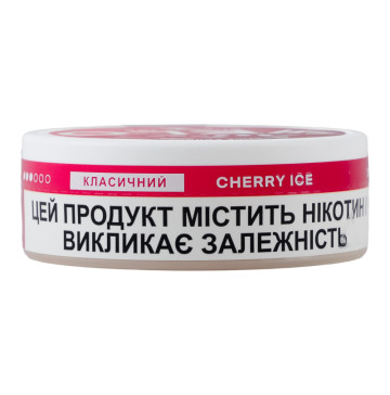 Подушечки нікотиновмісні безтютюнові Cherry Ice Класичний Velo 20х0.7г