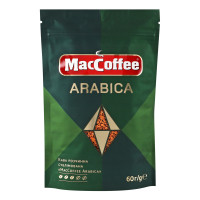 Кава розчинна сублімована Arabica MacCoffee д/п 60г