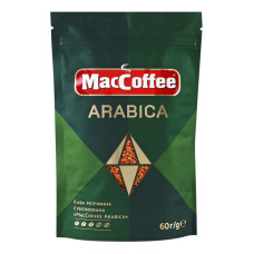 Кава розчинна сублімована Arabica MacCoffee д/п 60г