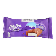 Тістечко бісквітне з молочною начинкою в молочному шоколаді Choco snack Milka м/у 29г