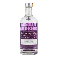 Горілка Absolut Wild Berri 38% с/пл 700мл