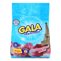 Порошок пральний Французький аромат Аква-пудра Gala 1.8кг