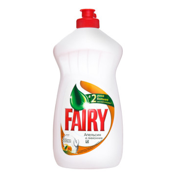 Засіб для миття посуду Апельсин та лимон Fairy 500мл