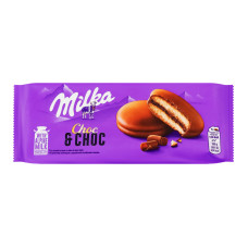 Тістечко-сендвіч бісквітне Choc&Choc Milka м/у 150г
