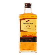 Бренді 250мл 40% 3 зірки VS Koblevo пл