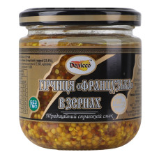 Гірчиця в зернах Французька Деліссо с/б 190г Гірчиця в зернах Французька Деліссо с/б 190г