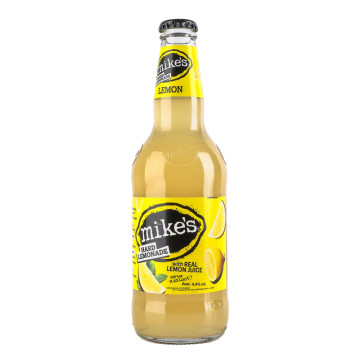 Пиво спеціальне 0.43л 4.4% пастеризоване Lemon Hard Lemonade Mike's пл