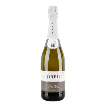 Вино ігристе 6% 0.75л біле солодке Moscato Spumante Fiorelli пл