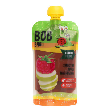 Пюре фруктове Apple-Raspberry Smoothie Bob Snail д/п 200г