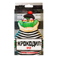 Гра настільна для дітей від 12років №30725 Крокодил №2 Strateg 1шт Гра настільна для дітей від 12років №30725 Крокодил №2 Strateg 1шт
