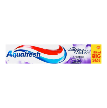 Паста зубна Active white Aquafresh 125мл