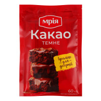 Какао 20-22% темне Мрія м/у 60г