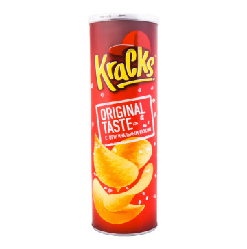 Чіпси картопляні Original Taste Kraсks тубус 160г