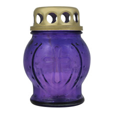 Лампадка зі свічкою в склі 8см №8-01 Оском Плюс 1шт