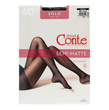 Колготки жіночі Conte elegant Solo 40den 4 nero