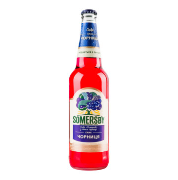 Сидр 0.5л 4.6% солодкий Чорниця Somersby пл