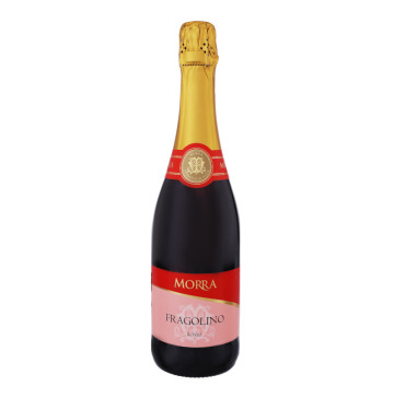 Напій винний 0.75л 7% ароматизований Rosso Fragolino Morra пл