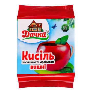 Кисіль зі смаком та ароматом вишні Дачка м/у 150г