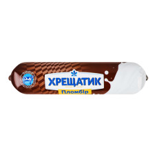 Морозиво 12% пломбір шоколадне Хрещатик м/у 500г