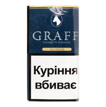 Тютюн для паління сигаретний Halfzware Graff 30г