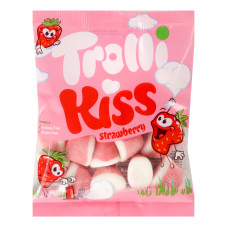 Мармелад жувальний зефірний Strawberry Kiss Trolli м/у 100г