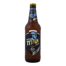 Пиво 0.5л 8% світле Titan Чернігівське пл