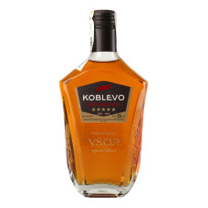 Коньяк 0.25л 40% ординарний 5 зірок V.S.O.P. Reserve Koblevo пл