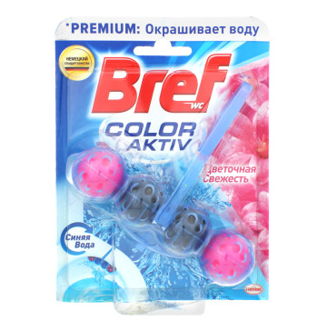 Засіб для чищення унітазу Color Aktiv Bref 50г