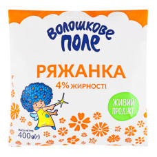 Ряжанка 4% Домашня Волошкове поле м/у 400г