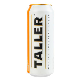 Пиво світле пастеризоване Taller 5% з/б 500мл