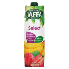 Нектар бананово-полуничний Select Jaffa т/п 0.95л