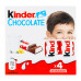 Шоколад молочний з молочною начинкою Chocolate Kinder к/у 4х12.5г