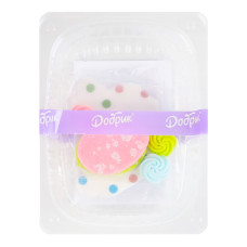 Набір кондитерських декорацій пасхальний Весняний зайчик Добрик п/у 6шт