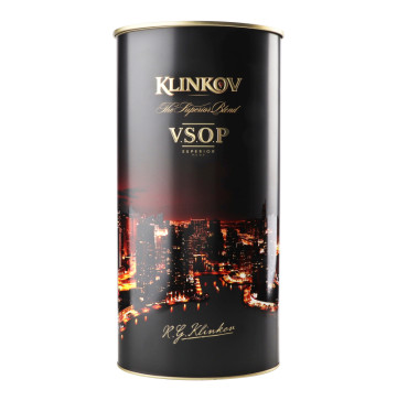 Коньяк Klinkov VSOP 40% тубус 500мл