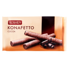 Трубочки вафельні Cocoa Konafetto Roshen м/у 156г