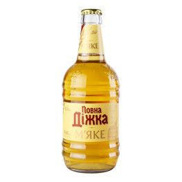Пиво 0.45л 4.2% світле пастеризоване М'яке Повна Діжка пл