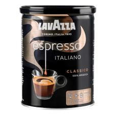 Кава натуральна смажена мелена Espresso Lavazza з/б 250г