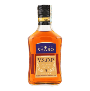 Бренді 0.25л 40% 5 зірок V.S.O.P Shabo пл