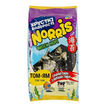 Чипси-норі Том-ям Norris м/у 15г